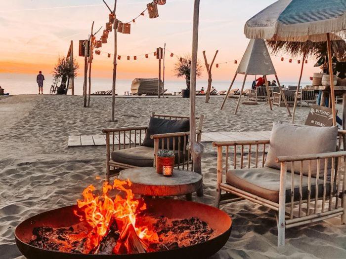 Beach Lodge 24 - Noordwijk Aan Zee - Met Eigen Tuin ภายนอก รูปภาพ